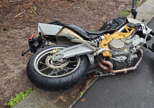 What Happens When a Motorcycle Lays on Its Side?